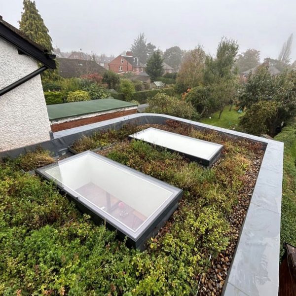 Fixed Rooflight Green Roof